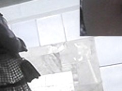 Skinny ass exposed in really sexy upskirt video