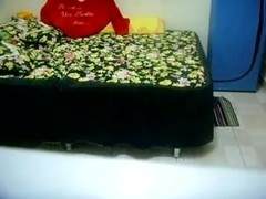 Ebony babe dancign erotically