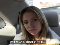 FakeTaxi: Hot Ivy can't say no to free money in my Taxi