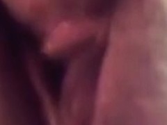 Our closeup homemade movie scene with curly poontang of my sweetheart