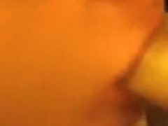 Hot minx sucks my dick while I'm making amateur porn