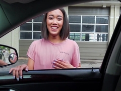 Aria Skye In Horny Asian Turned on by Big Cock