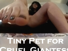 Jane Judge In Tiny Pet For Cruel Giantess
