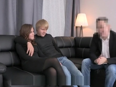 Horny couple ready to film themselves shagging