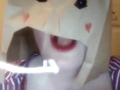 Pixie Woman Brushes Her Teeth With Cum