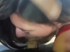 Ex-Wife Swallows a HUGE Load - Public Carwash Blowjob