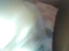 Amateur girl fucks a big throb hard in bed