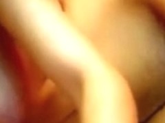 Nice hot blonde with dildo in the ass