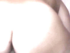 Wife's fat ass on spy cam.