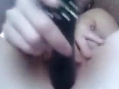 Finger and toy fuck with great orgasm