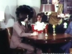 Exotic retro sex scene from the Golden Century