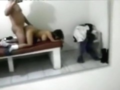 Big boobed latina has missionary, doggystyle and oral sex.