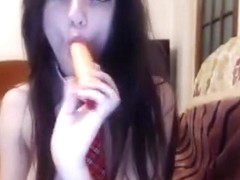 Hottest Webcam record with Masturbation, Blowjob scenes