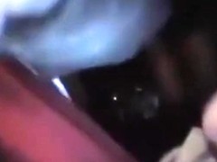 Hot brunette russian girl has oral and doggystyle sex with cum swallowing at a party