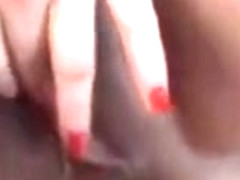 Chubby honey has a bushy pussy