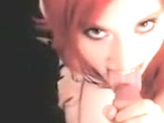 Redhead amateur gets a facia...