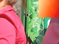 Hot string panty up red mini costume