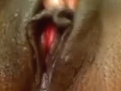 I an a beautiful ebony slut and I love finger fucking my cum-aperture like crazy