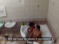 Amazing pornstars Eufrat, Veronica Vanoza in Best Showers, College sex clip