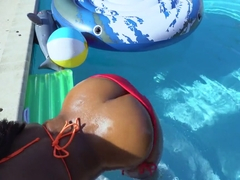 Ms Yummy enjoys some white cock