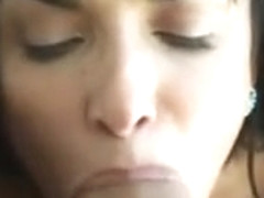 Brunette Beauty Riding And Sucking Dick On Massage Table