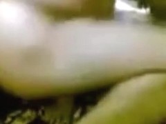 Arab slut fucks her husband in the living room, while a friend captures it.