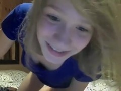 immature hardcore banging on a webcam