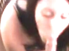 Pretty teen prepares weenie for her pussy