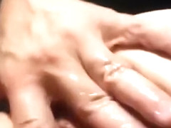 Rubbing against her Slick Mother Muff