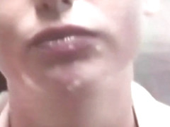 Hot blowjob cumshot short haire nice