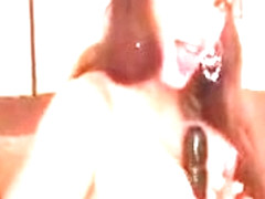 Titty Fucking A Dildo