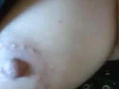Mature babe in latex masturbating