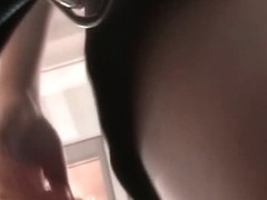 A duo of well rounded asses in this voyeur upskirt video