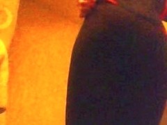 26 yo brunette with nice ass caught by spy cam in shower