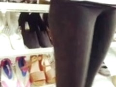 Hot chick camelroe buying boots
