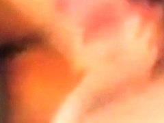 Oriental student knows how to engulf rod