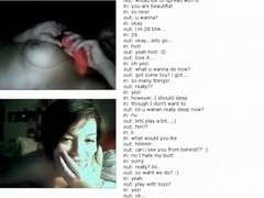 Hawt lady on Chatroulette