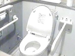 The public toilet bowl that had so many amateur sitting on