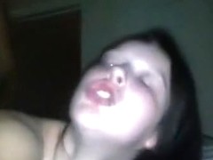 girl moans 'thank you for being worthy enough to fuck your cock.'