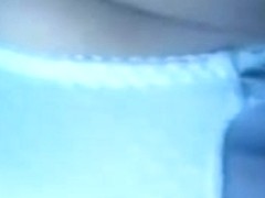 Maggie playing with a toy