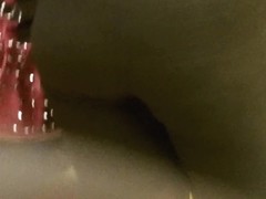 Big candid booty in short pants