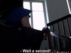 Dude fucks sexy brunette in her flat