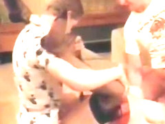 Classic Huge Natural Tits Nicky Stanton 2 Cocks