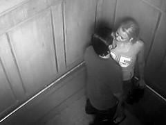 Security cam caught couple fucking