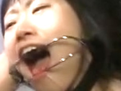 Super hot Japanese babes doing weird sex