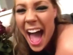 Mouthy chick that loves it everywhere