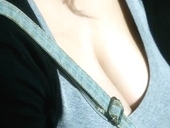 una scollatura tremenda