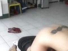 Threesome with naughty lapdancers