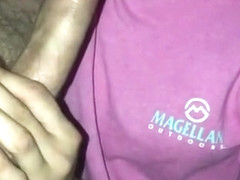 Putting his cock in my throat