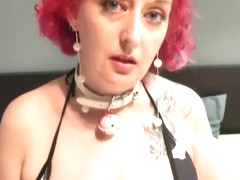 Baby Mouseling Eats a Cream Pie